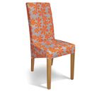 FurnitureToday Primrose burnt orange straight back chairs