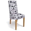 FurnitureToday Primrose Grey on charcoal straight back chairs