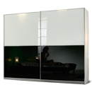 FurnitureToday Rauch Agon Glass Gliding Door Wardrobe