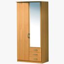 FurnitureToday Rauch Blitz 2 door 3 drawer wardrobe 