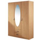 FurnitureToday Rauch Heidelberg oval mirror wardrobe