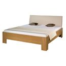 FurnitureToday Rauch Kent faux leather chunky leg bed