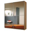 FurnitureToday Rauch Linea glass front sliding wardrobe