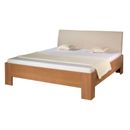 FurnitureToday Rauch Plus 6 Faux leather chunky leg bed