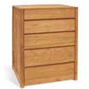 FurnitureToday Reclaimed Teak 5 drawer chest