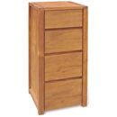 FurnitureToday Reclaimed Teak narrow 4 drawer chest
