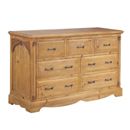 FurnitureToday Regency Pine 7 drawer Multi chest 