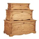 FurnitureToday Regency Pine blanket box set