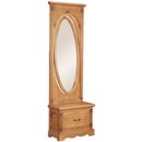 FurnitureToday Regency Pine cheval mirror 