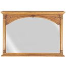 FurnitureToday Regency Pine rectangular mirror 