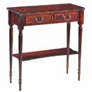 FurnitureToday Regency Reproduction 2 Drawer Hall Table with