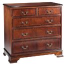 FurnitureToday Regency Reproduction 5 Drawer chest 