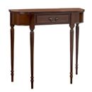 FurnitureToday Regency Reproduction Bow One Drawer Hall table 