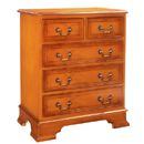 FurnitureToday Regency Reproduction Chest of five drawers