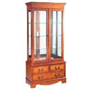 FurnitureToday Regency Reproduction Collectors Cabinet With