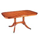 FurnitureToday Regency Reproduction Flipover Centre Leaf Dining