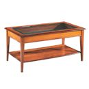 FurnitureToday Regency Reproduction Glass top lounge table 