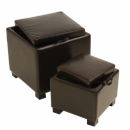 FurnitureToday Relaxateeze Leone 2 in 1 storage cube