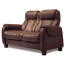 Relaxateeze Riva leather reclining sofa suite