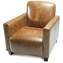 FurnitureToday Relaxateeze Scala Club Leather Arm Chair