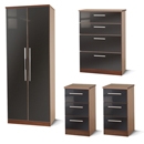 FurnitureToday Ritz Black Bedroom Collection