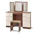 FurnitureToday Ritz Cream Dressing Table Set