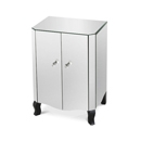 Riviera Mirrored 2 Door Low Cupboard