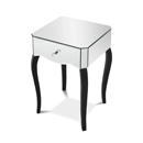FurnitureToday Riviera Mirrored Side Table
