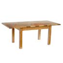FurnitureToday Rustic Oak extending dining table