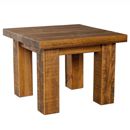FurnitureToday Rustic pine lamp table