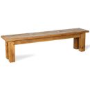 Rustic Plank Bench