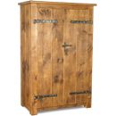 FurnitureToday Rustic Plank Double Wardrobe