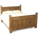 FurnitureToday Rustic Plank Panel Bed