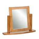 FurnitureToday Rustic Solid Oak mirror
