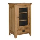 Rutland Rustic Oak Hi-Fi Cabinet
