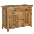 FurnitureToday Rutland Rustic Oak Small Dresser