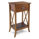 Safari Mahogany 1 Drawer Telephone Table