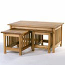 FurnitureToday Santa Fe long nest of Tables 