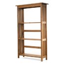 FurnitureToday Santa Fe Pine Tall Bookcase 