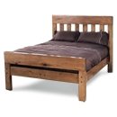 FurnitureToday Santana Reclaimed Oak Bed