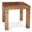 FurnitureToday Santana Reclaimed Oak Square Dining Table