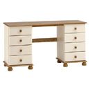 FurnitureToday Scandinavian painted double pedestal dressing