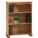 FurnitureToday Scandinavian pine adjustable 2 shelf Bookcase