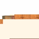 FurnitureToday Scandinavian pine top box for 4 door wardrobes