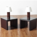 FurnitureToday Seconique Luxor Brown Lamp Table