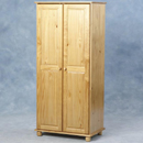FurnitureToday Seconique Sol Pine 2 door wardrobe