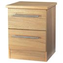 FurnitureToday Sherwood oak 2 drawer locker