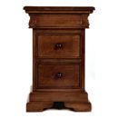 Sleigh 3 Drawer Bedside Chest