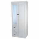 FurnitureToday Snowdon White combination wardrobe