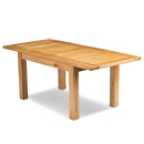 FurnitureToday Soho Solid Oak Extending Dining Table
